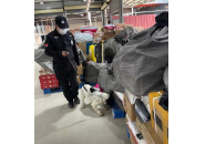 天津市断卡行动中，警犬一次性查获物联卡46000张