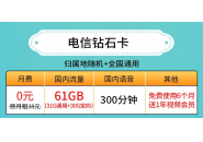 推荐一款流量卡，前6个月月租0元，免费申请使用