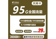 电信天网卡套餐详情，电信天网卡免流APP