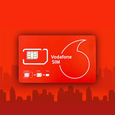 新西兰电话卡4g手机上网沃达丰Vodafone旅游SIM卡 南北岛通用